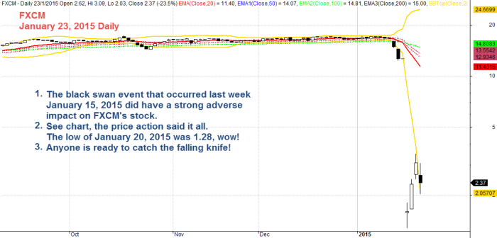 FXCM January 23, 2015 Daily