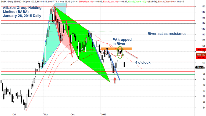 Alibaba Group Holding January 28, 2015 Daily