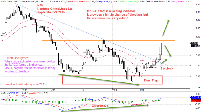 September 23, 2015 Neptune Orient Lines Limited and Double Bottom