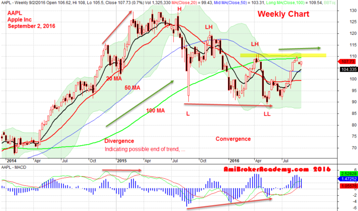 September 2, 2016 Apple Inc Weekly